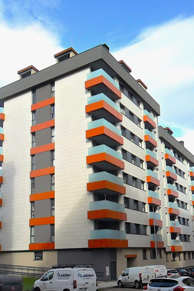 Edificio de 47 viviendas, garaje y trasteros