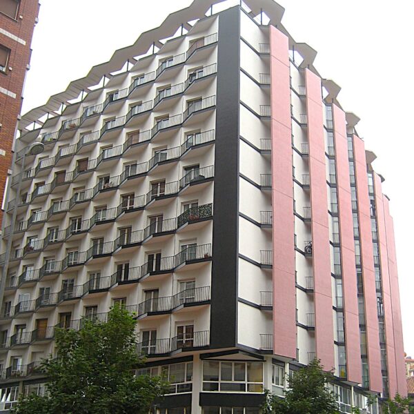 Rehabilitación de fachadas en edificio